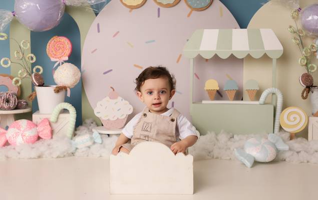 Infantil de Especial dia das crianças - CandyLand - Murilo 