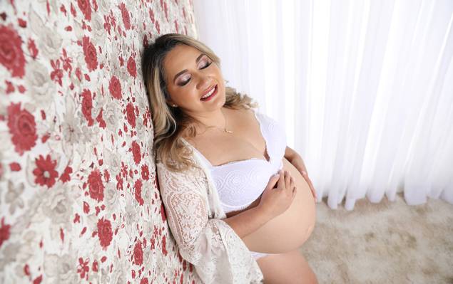 Gestante de A doce espera de David