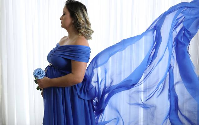 Gestante de Espera de Anthony