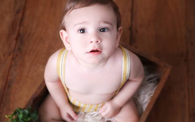 Infantil de Pequeno ♥ Valentin 10 Meses