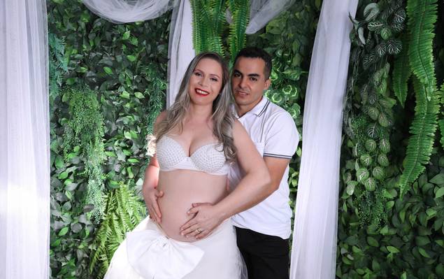 Gestante de A doce espera de Theodoro