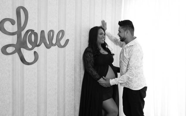 Gestante de À doce espera de Miguel