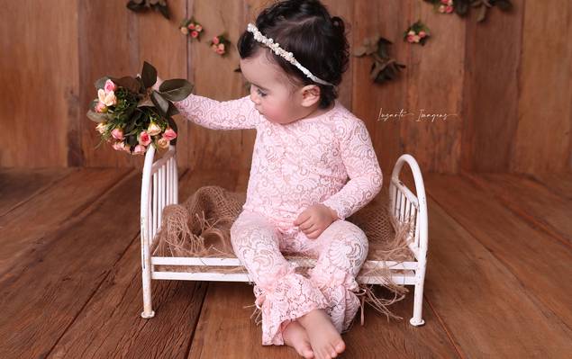 Infantil de Pequena ♥ Juliana 1 ano