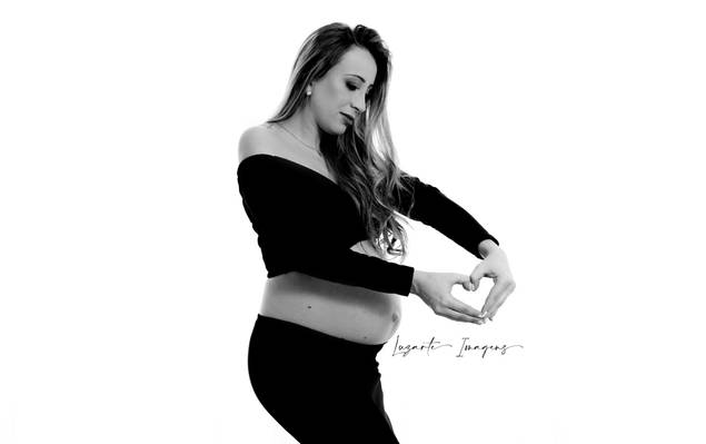 Gestante de A doce espera de Iyan