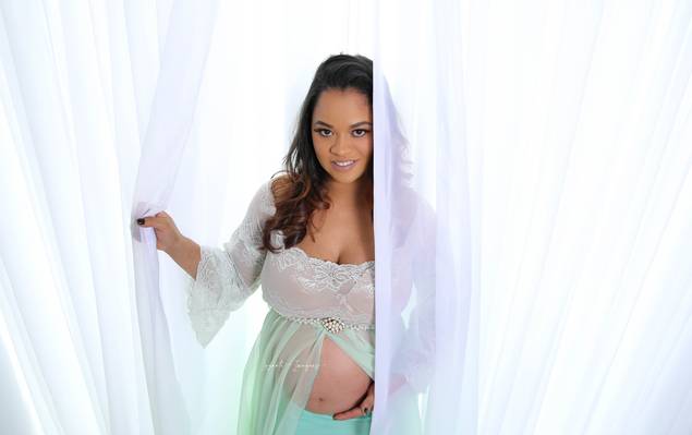 Gestante de A espera da Manuela