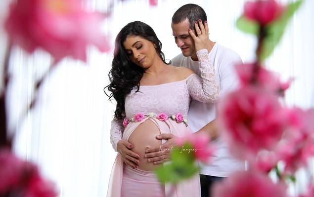 Gestante de A espera de Larissa