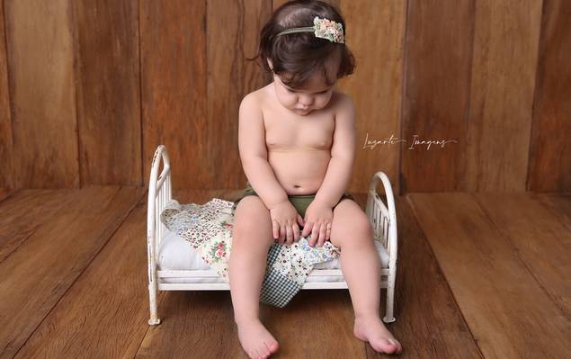 Infantil de Pequena Olivia ♥ 1 ano