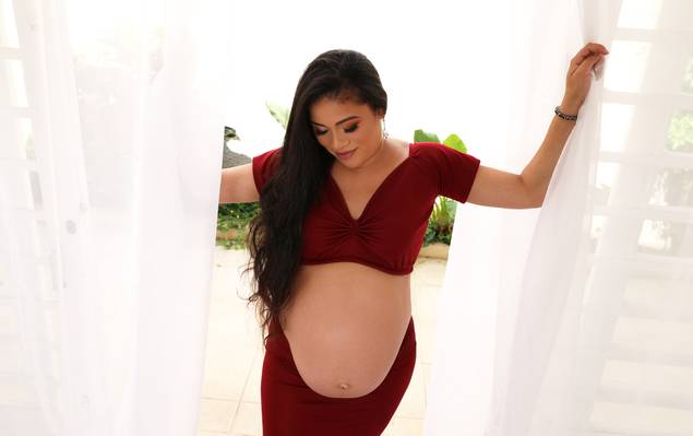 Gestante de A doce espera de Helena