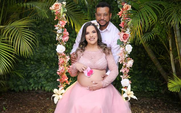 Gestante de A doce espera de Beatriz