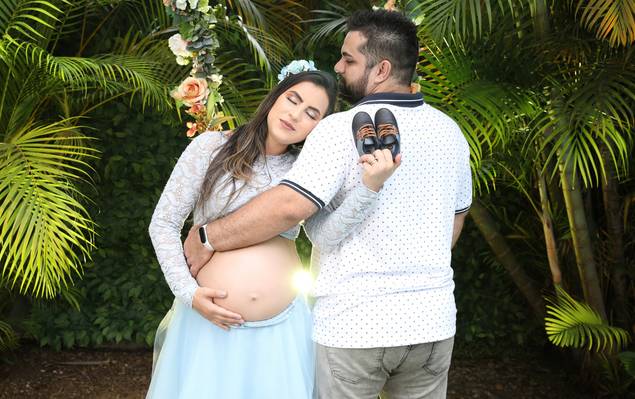 Gestante de A doce espera do Heitor