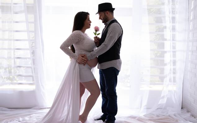 Gestante de A doce espera de Ju