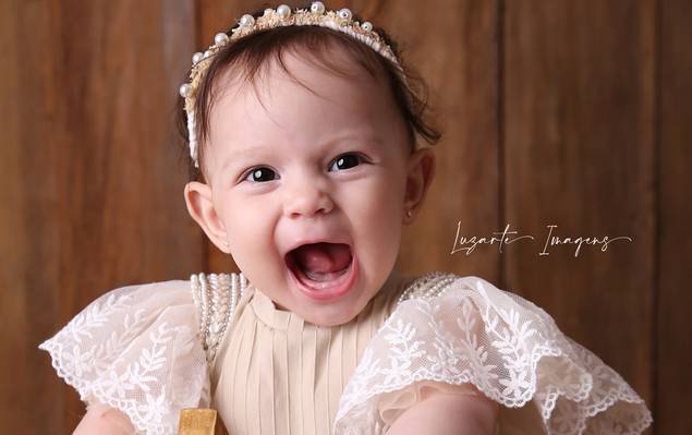 Infantil de Pequena ♥ Ana Beatriz 8 Meses