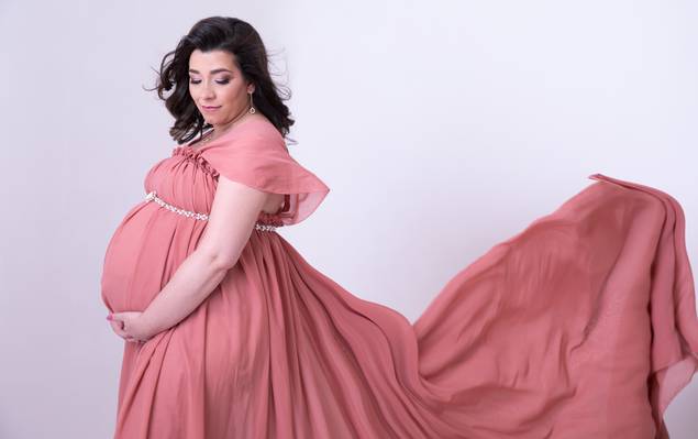 Gestante de A doce espera de Gabi
