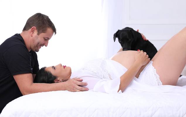 Gestante de A doce espera de Sofia