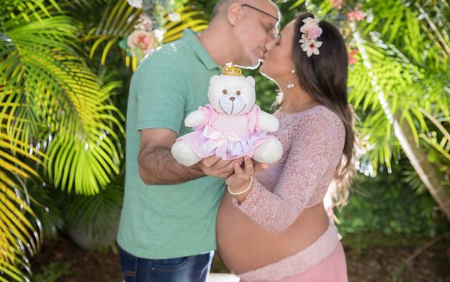 Gestante de À doce espera de Maria Luiza