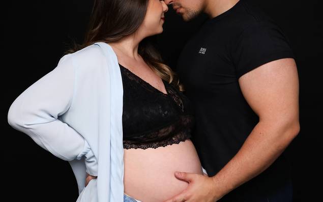 Gestante de Ensaio Gestante Cecília