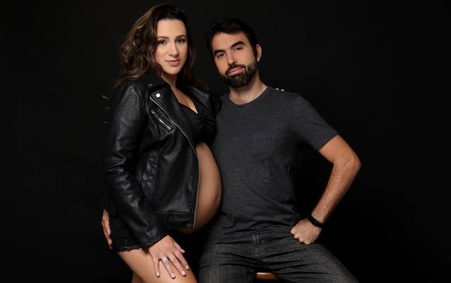 Gestante de Ensaio Gestante Viviane