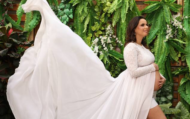 Gestante de Ensaio Gestante Luciana