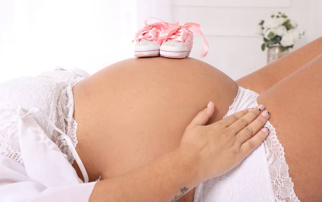 Gestante de Ensaio Gestante da Fabiana