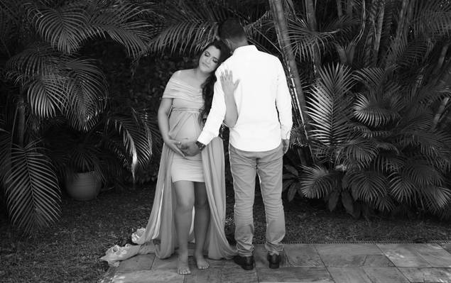 Gestante de Ensaio Gestante da Aline