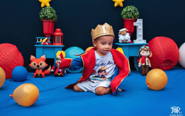Infantil de Théo Pequeno Príncipe