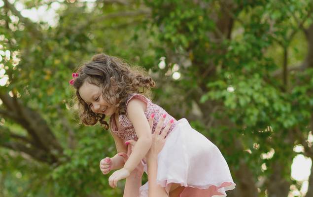 Ensaio de Mãe e Filha fotografadas por Pai e Filho