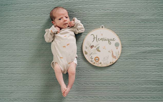 Família de Newborn Lifestyle - Henrique