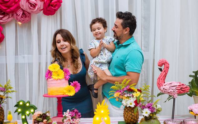 Família de Aniversário Juliana