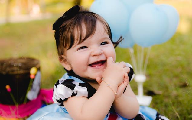 Família de Smash the cake - Alice