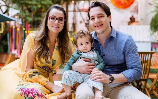 Família de 1º aninho do Gustavo