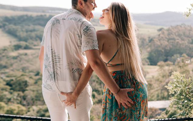 Ensaio Casal de Beatriz e Wesley