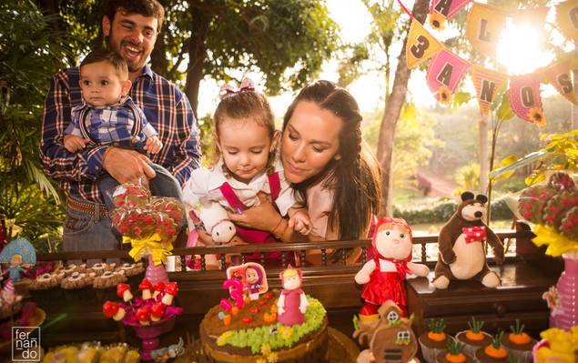 Aniversários Infantis  de Aniversário Infantil, Olavo e Alice