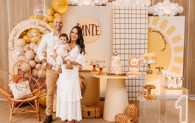 Aniversário infantil de Dante - 1 ano