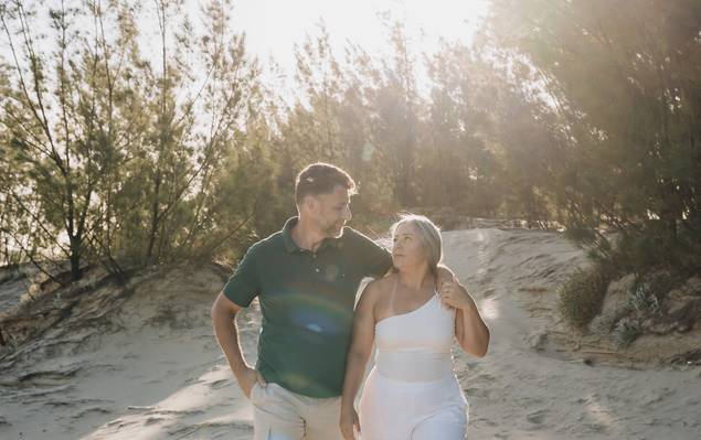 Pré Wedding de Ensaio Pré Wedding em Jaguaruna -SC - Pati e Michael 