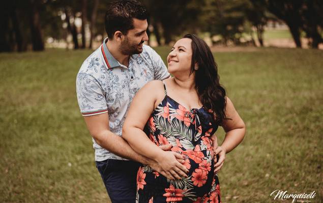 Gestantes de Milena e Diego