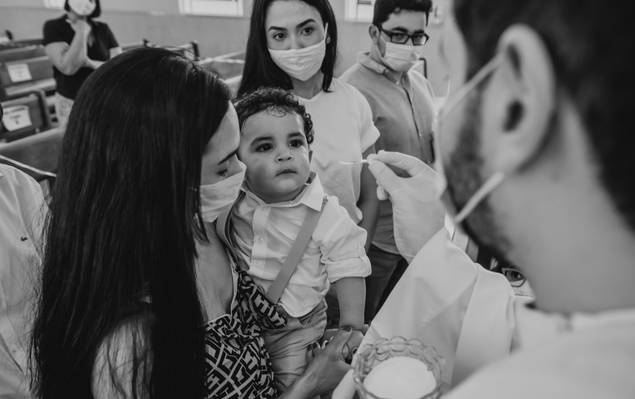 Família  de Batizado Heitor 