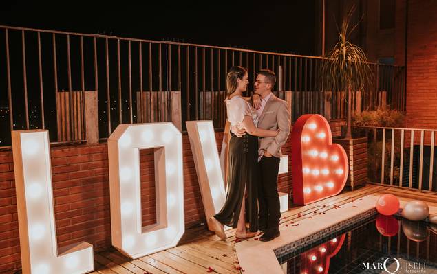 Família  de Pedido de Casamento Tata e Pedro