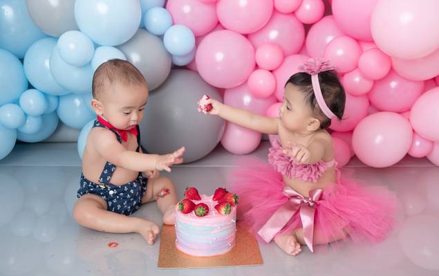 Smash the cake de Lorenzo e Lucia - Smash the cake