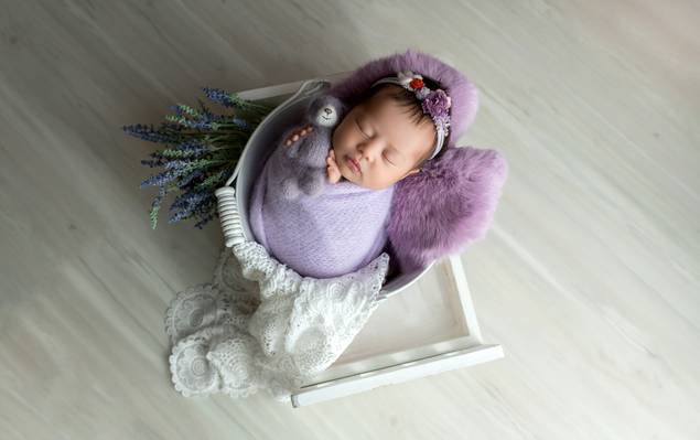 Newborn de Aya Lina - Primeiros Dias