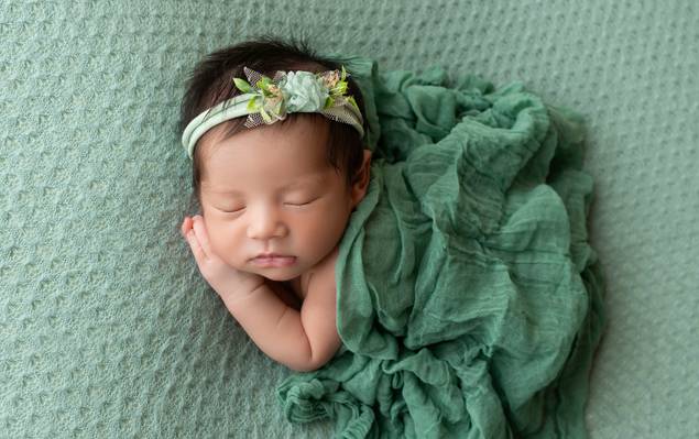 Newborn de Olivia - Primeiros Dias