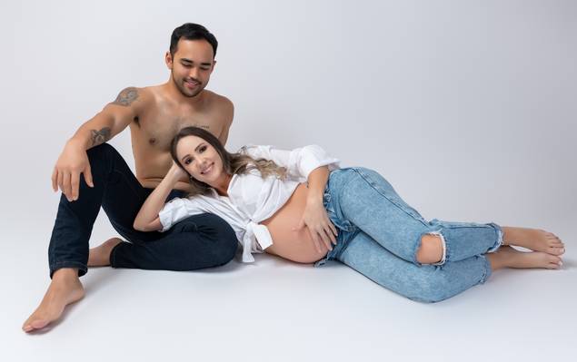 Gestante de Camila e Diego 
