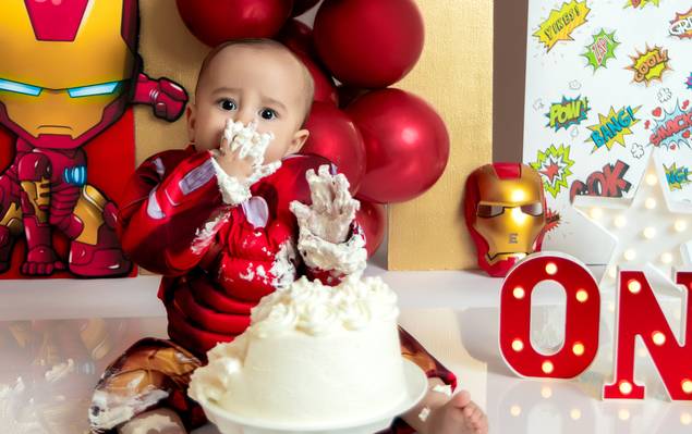 Smash the cake de Pedro - Primeiro aninho