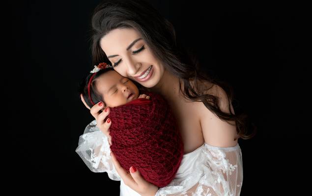Newborn de Isabella - Primeiros Dias