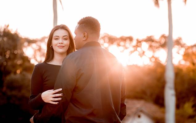 Casal de Ensaio Pré Wedding em Iperó/SP