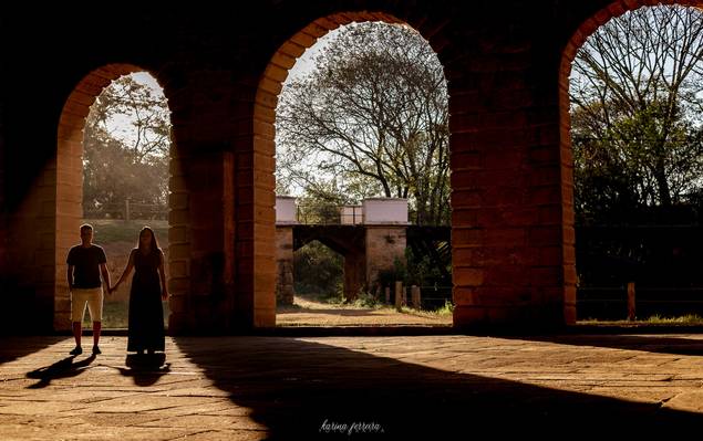 Casal de Ensaio Pré Wedding em Iperó/SP