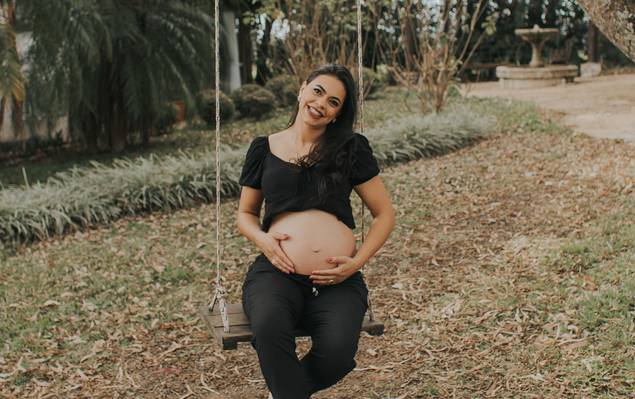 Gestante de Esperando Elisa