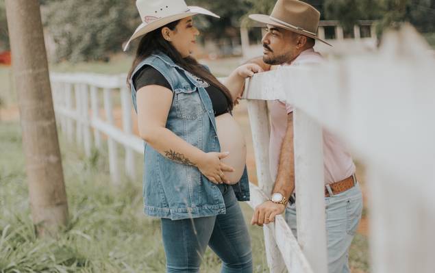 Gestante de A doce espera da Sarah