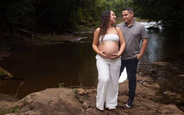 Gestante de Bianca e Matheus