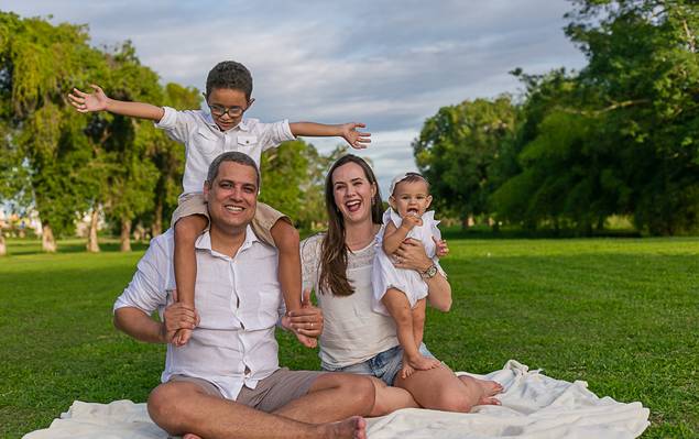 Ensaio Família de Priscila e Emiliano