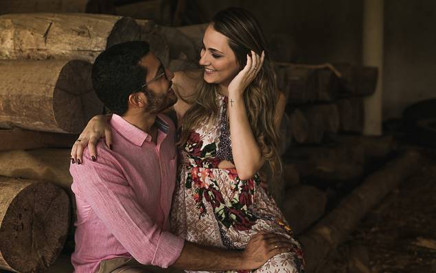 Ensaio Casal de Rebeca e Omena